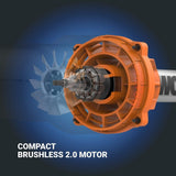 WG585.9 Nitro 40V Power Share LeafJet Cordless, Brushless Leaf Blower, Tool Only K4R5 - product image 6
