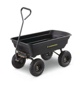 Poly Tray 4-Wheel Garden/Yard Cart, 600-lb E4V1 - product image 1