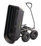 Poly Tray 4-Wheel Garden/Yard Cart, 600-lb E4V1 - product image 2