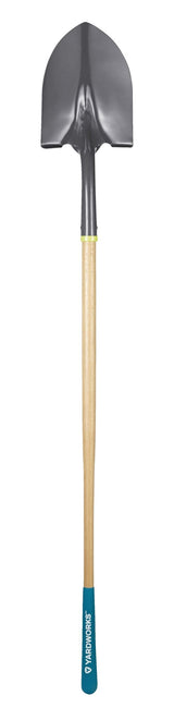 Tempered Steel Round Point Long Handle Shovel, 62-In, Hardwood Shaft K5J8 - product image 5