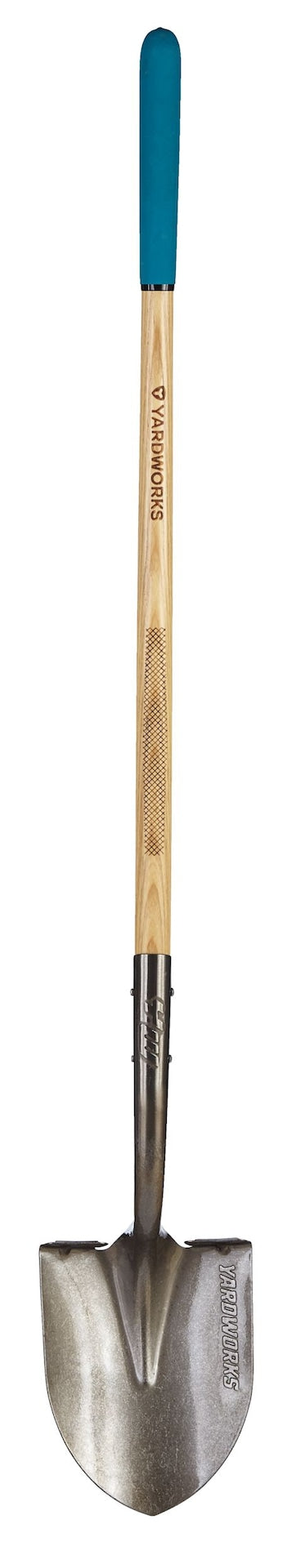 Tempered Steel Round Point Long Handle Shovel, 62-In, Hardwood Shaft K5J8 - product image 6