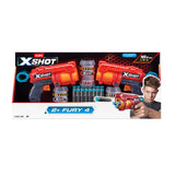 X-Shot Excel-Fury Foam Dart Blaster, Includes 16 Darts, 2-pk, Ages 8+ W6D2 - product image 1
